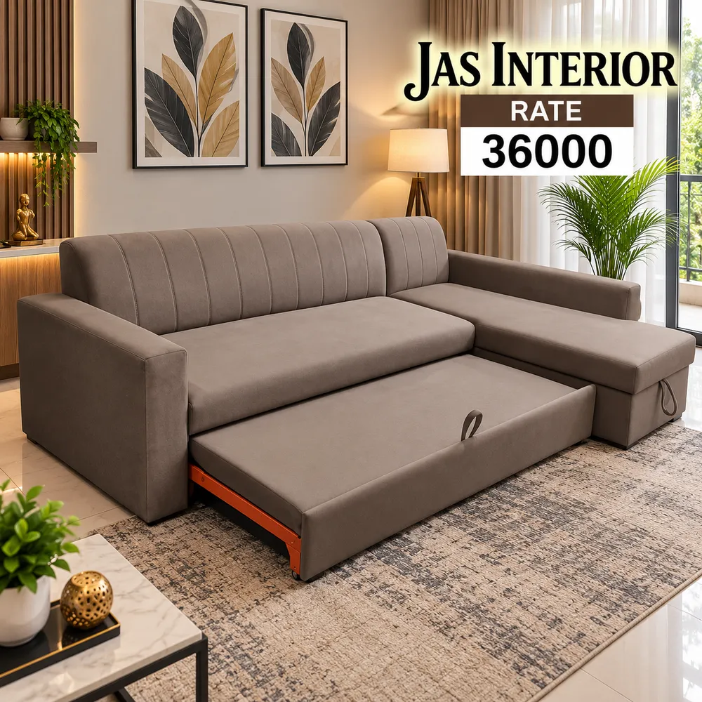 Modern Taupe Sectional Sofa Advertisement