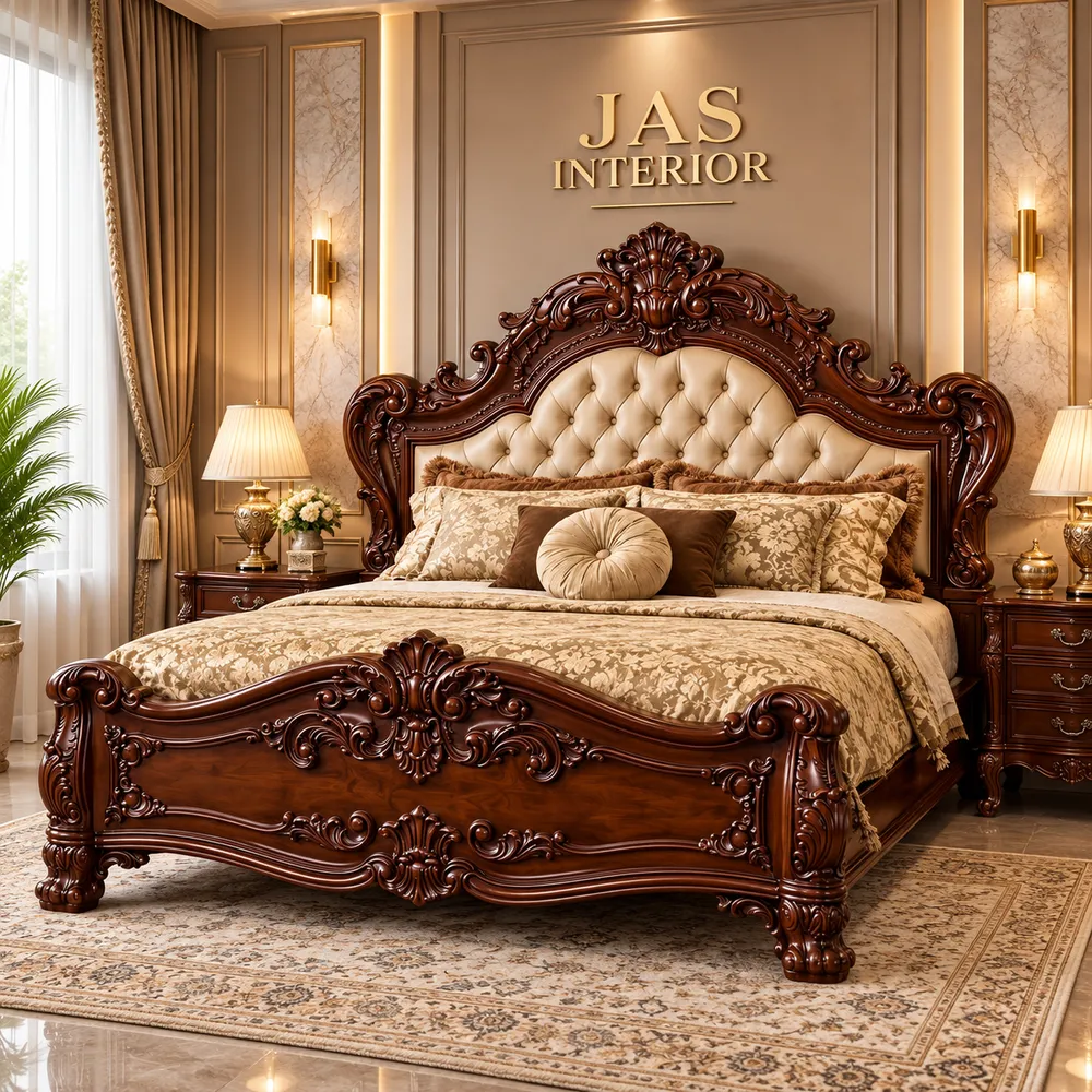 Luxurious Baroque Bedroom Suite