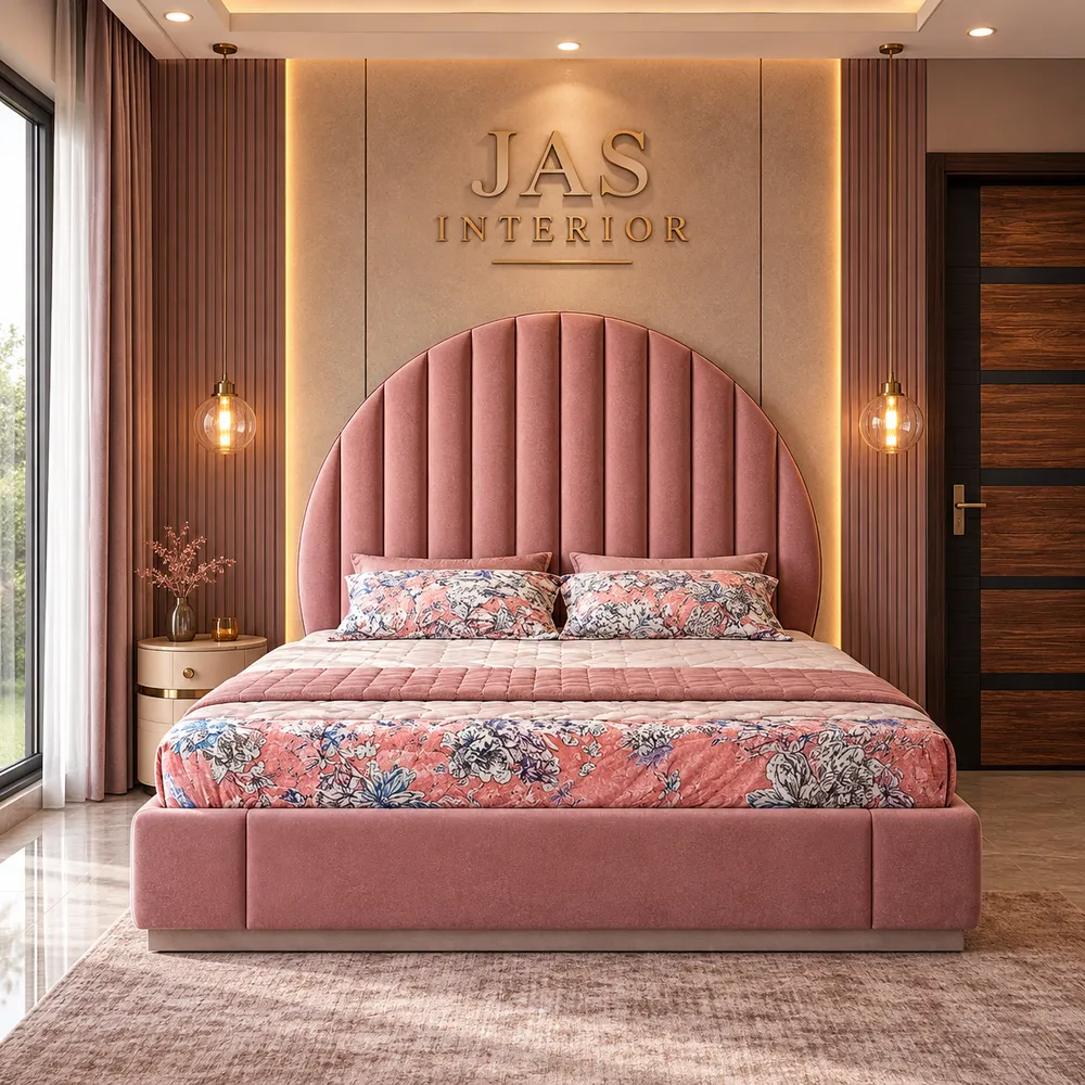 Luxurious Blush Bedroom Showcase