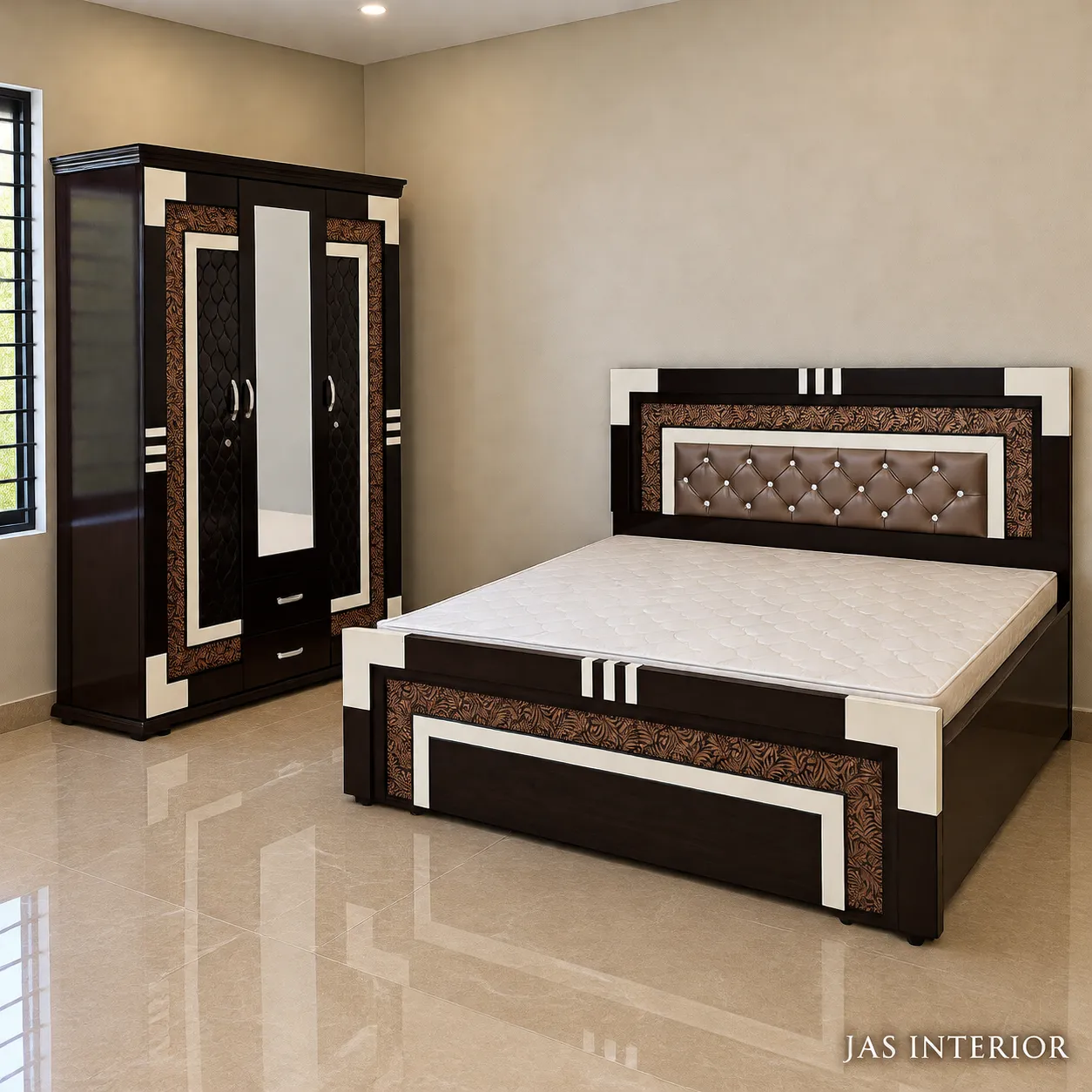 Wooden Folding Bed โ Plywood